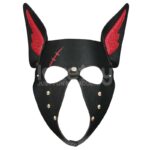 Máscara Cachorro Rebellion Reign Scarred Alpha Rojo
