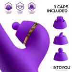Siter 2.0 Vibrador con Lengua Flapping, Golpeteo y Cabezales Intercambiables