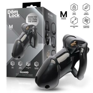 Guard Jaula para el Pene con Candado Interno Talla M 2 Jaula de Pene de Castidad Short Transparente - Erotiks | Tienda erótica online