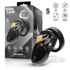 Sentence Jaula para el Pene Talla S 10 Jaula de Pene de Castidad Short Transparente - Erotiks | Tienda erótica online