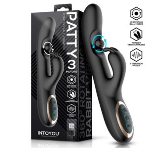 Patty Vibrador con Bola Rotadora 360º