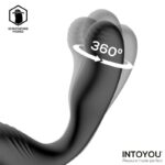 Bruce Masajeador Prostático 360º y Doble Anillo con Vibración