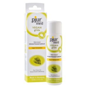 Pjur Med Vegan Glide 100ml 9 Lubricante Blanco Cremoso Imitación al Semen Base Agua Vegano 150 ml - Erotiks | Tienda erótica online