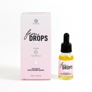 Fem Drops Serum Intimo 15 ml 5 Gel Vibrador Efecto Calor Ganjah 15ml - Erotiks | Tienda erótica online
