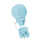 Estimulador Caress Vibración y Rotación Light blue