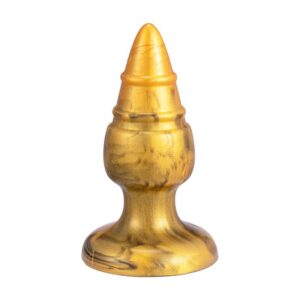 Goldy Plug anal Fantasy Silicona liquida 7 Baile Plug Anal Color Púrpura - Erotiks | Tienda erótica online