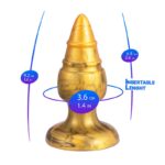 Goldy Plug anal Fantasy Silicona liquida