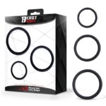 Set de 3 Anillos para el Pene Silicona S, M y L