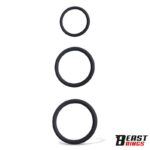 Set de 3 Anillos para el Pene Silicona S, M y L