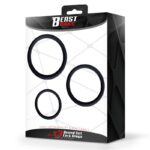 Set de 3 Anillos para el Pene Silicona S, M y L