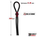 Lasso Anillo para el Pene Silicona Ajustable
