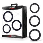 Set de 3 Anillos para el Pene Silicona S, M y L