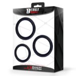 Set de 3 Anillos para el Pene Silicona S, M y L