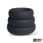 Set de 3 Anillos para el Pene Silicona S, M y L