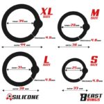 Set de 4 Anillos para el Pene Silicona