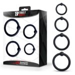 Set de 4 Anillos para el Pene Silicona