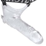 Grand Mamba XL Suspensorio con Dildo Hueco Transparente