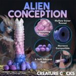 Tenta-Queen Dildo Ovipositor con 6 Huevos