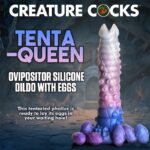 Tenta-Queen Dildo Ovipositor con 6 Huevos