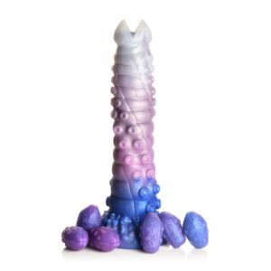 Tenta-Queen Dildo Ovipositor con 6 Huevos 2 Count Cockula Dildo Silicona - Erotiks | Tienda erótica online