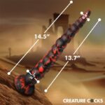 Stinger Dildo 37 cm Silicona