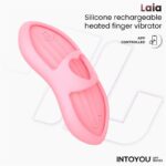 Laia Estimulador de Dedo con Calor y Funda con APP Rosa