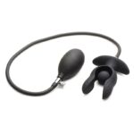 Dark Pearl Plug Anal con Inflado y Vibración con Control Remoto