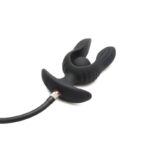 Dark Pearl Plug Anal con Inflado y Vibración con Control Remoto