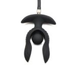 Dark Pearl Plug Anal con Inflado y Vibración con Control Remoto