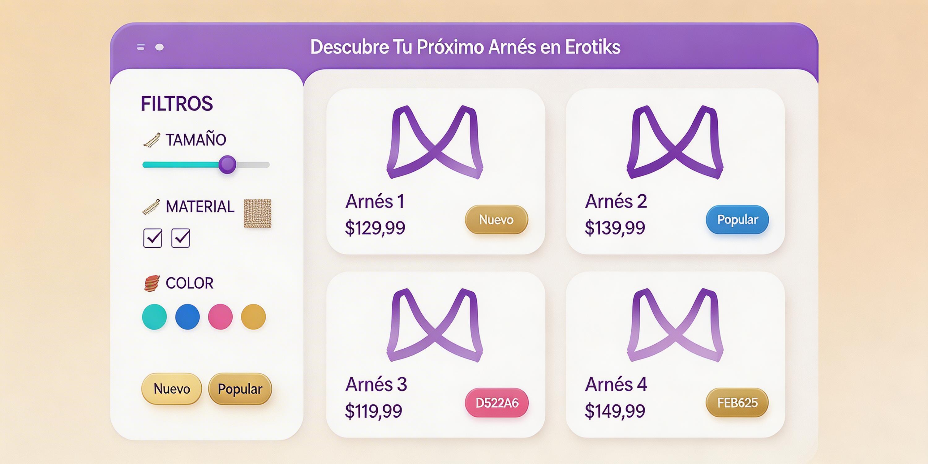 Top 7 Arneses Sexuales más Populares: Opiniones y Comparativa 8 - Erotiks | Tienda erótica online