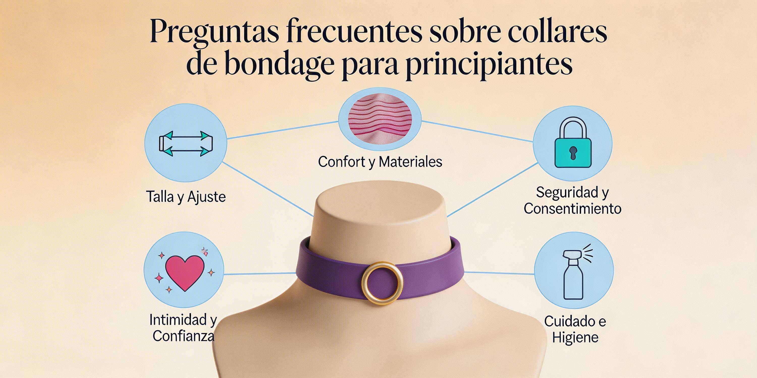 Collares de bondage para principiantes: guía para tu primer accesorio D/s 6 - Erotiks | Tienda erótica online