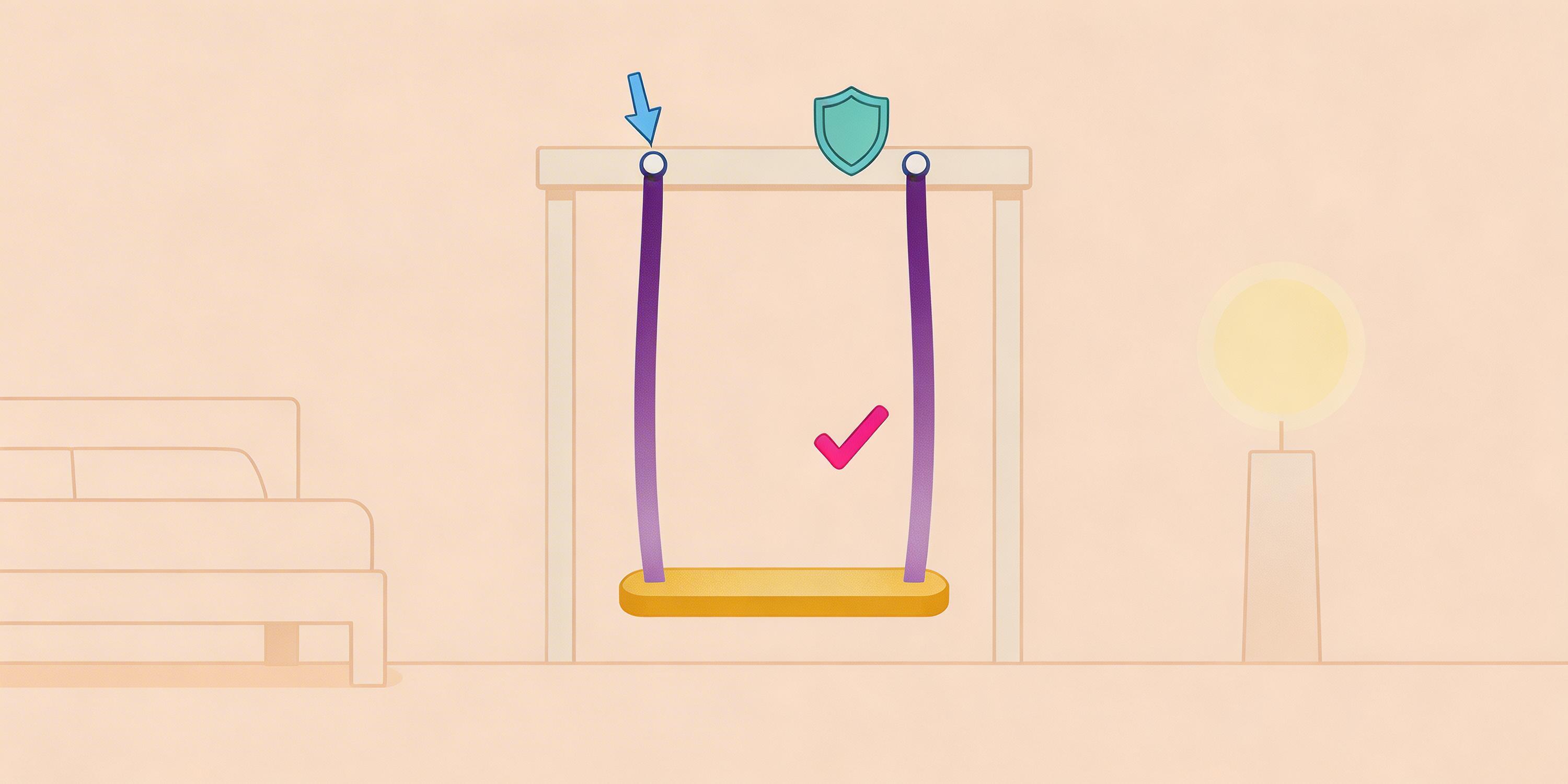 Guía para principiantes: cómo instalar y usar un columpio sexual de forma segura 1 - Erotiks | Tienda erótica online