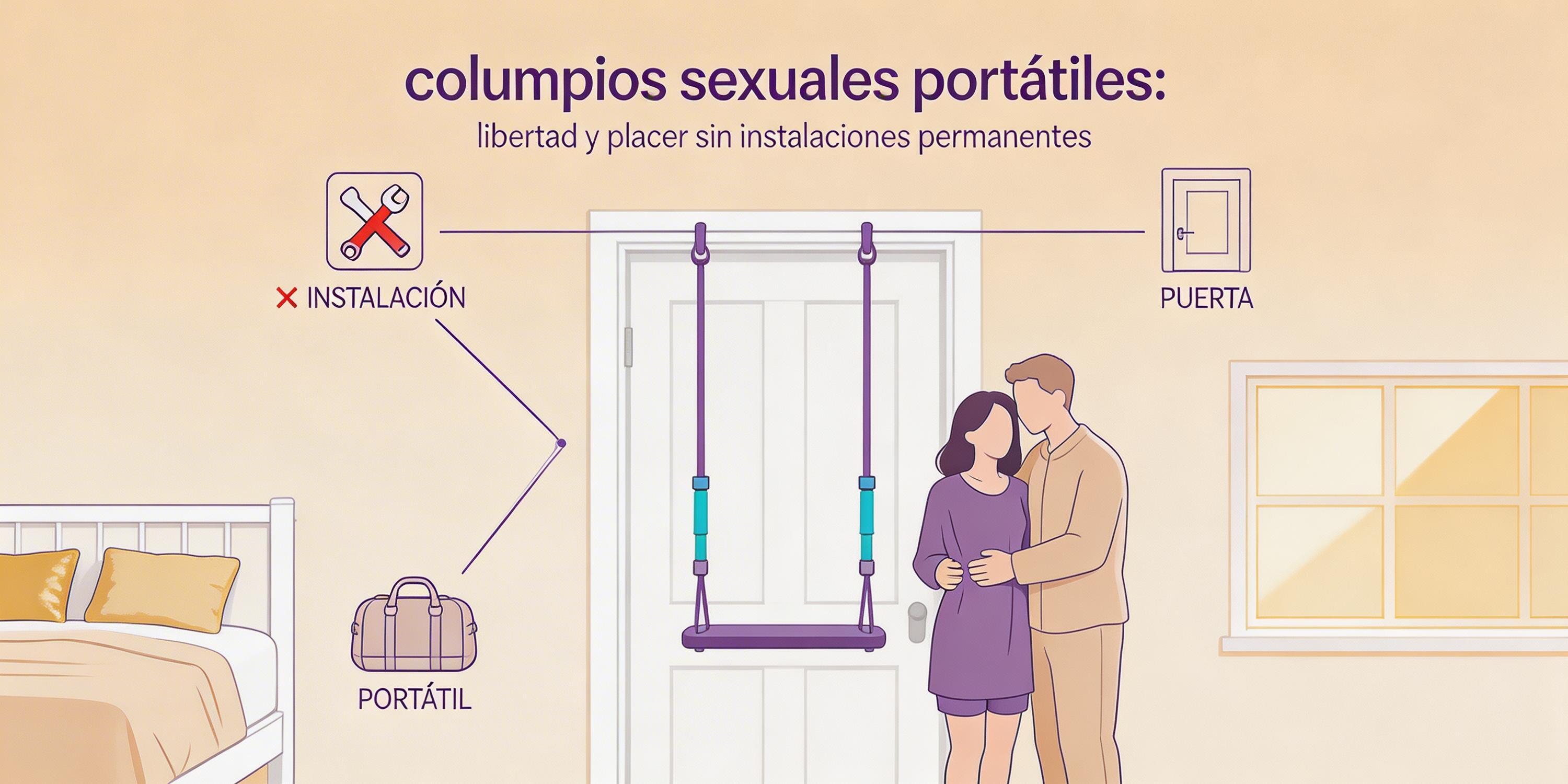 Columpios sexuales portátiles: ¡lleva la diversión contigo a donde vayas! 1 - Erotiks | Tienda erótica online