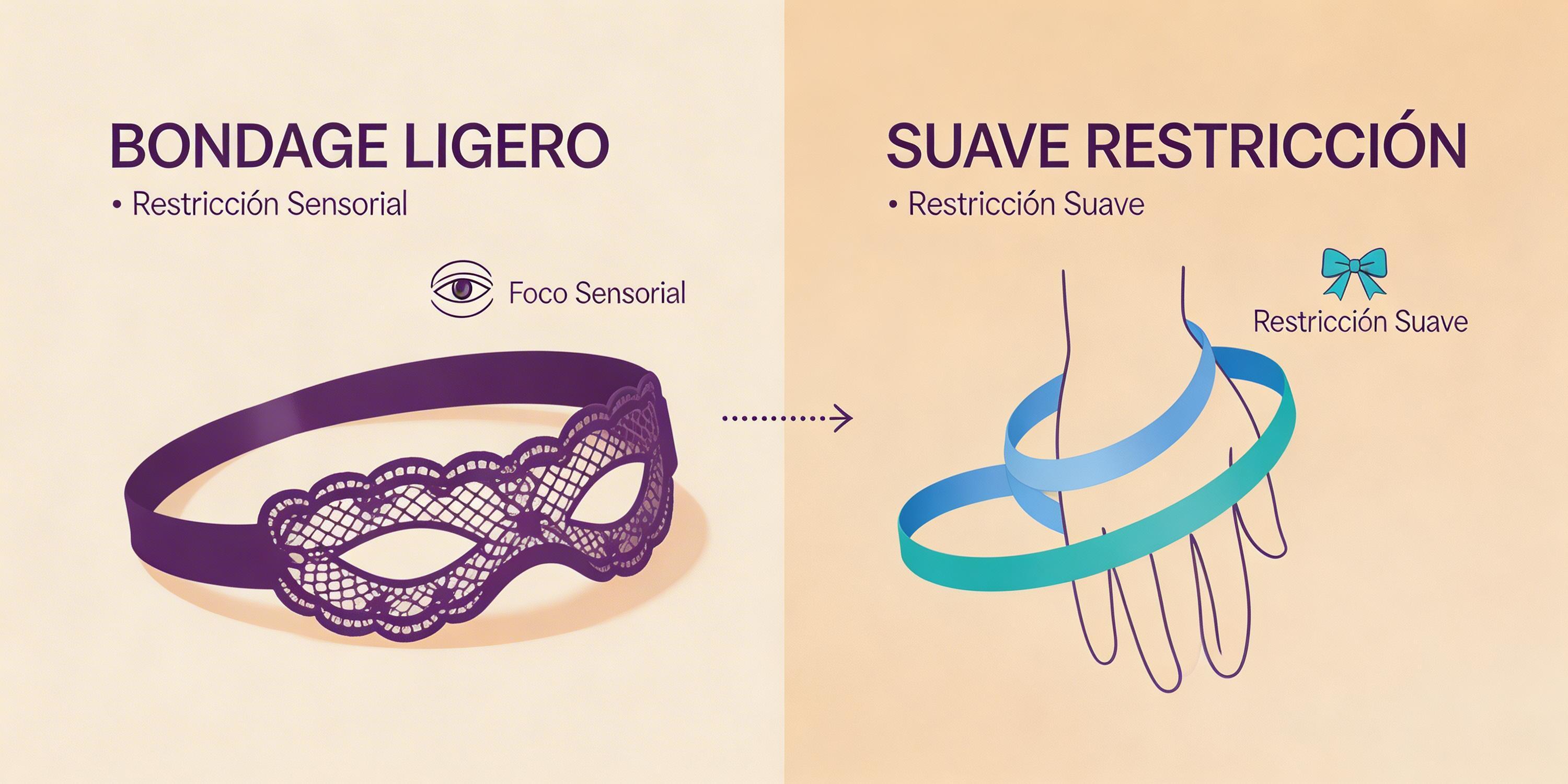 Antifaz y Bondage Ligero: Combina la Privación de Vista con Suaves Ataduras 2 - Erotiks | Tienda erótica online