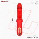 Franky Vibrador con Biting y Bola Rotativa con APP