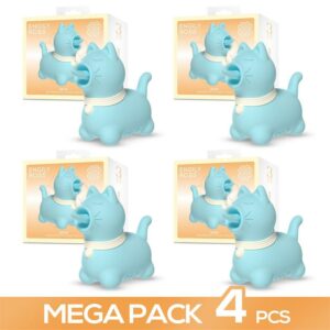 Pack de 4 Meow Masajeador con Lengua Licking