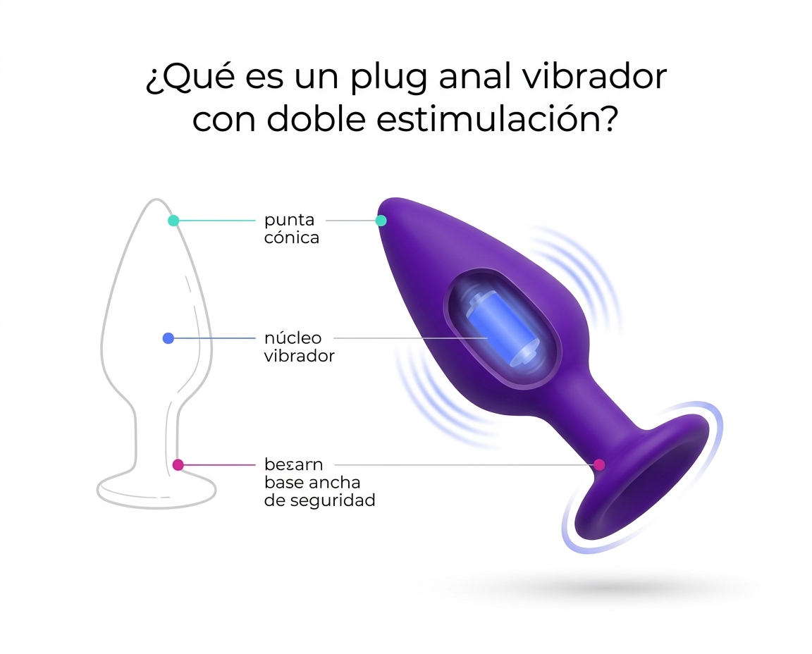 Plugs Anales Vibradores: Doble Estimulación para Orgasmos Intensos 2 - Erotiks | Tienda erótica online