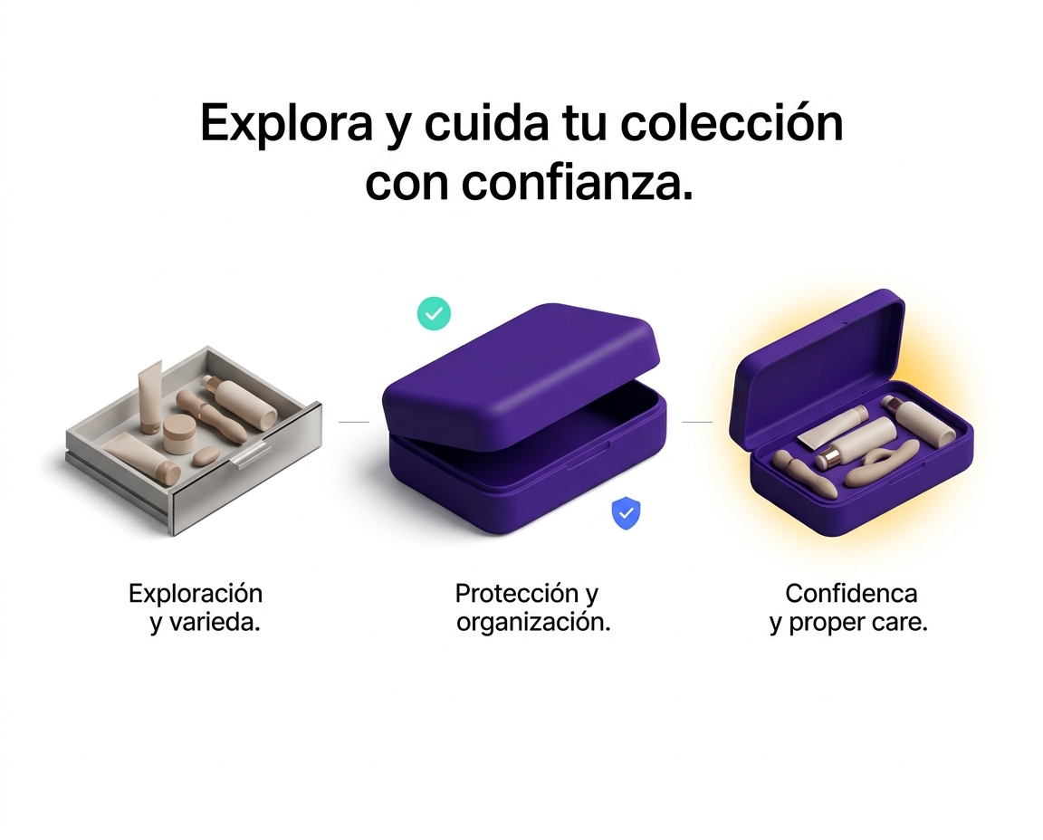 Cómo Guardar tus Plugs Anales para que Duren Más: Bolsas, Materiales y Errores Frecuentes 8 - Erotiks | Tienda erótica online