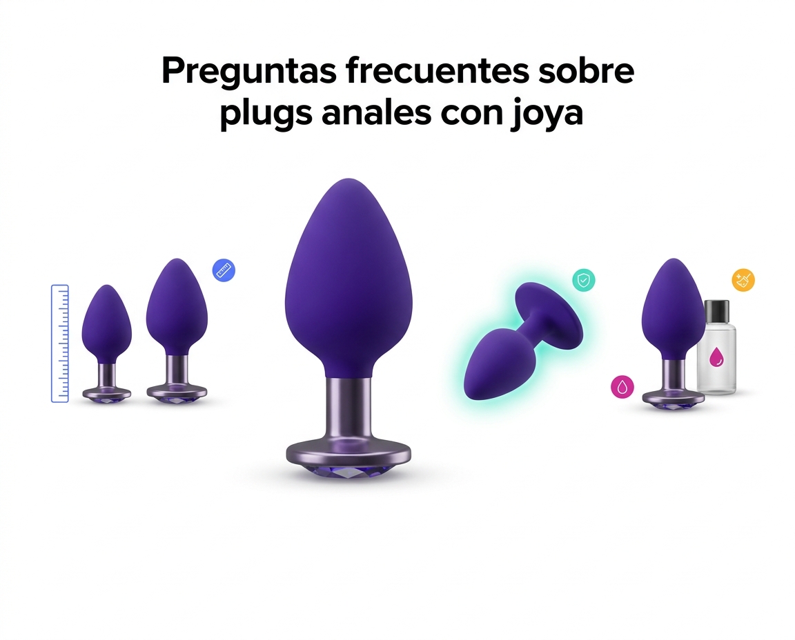 Plugs Anales con Joya: Estética, Discreción y Consejos para Comprar Bien 6 - Erotiks | Tienda erótica online