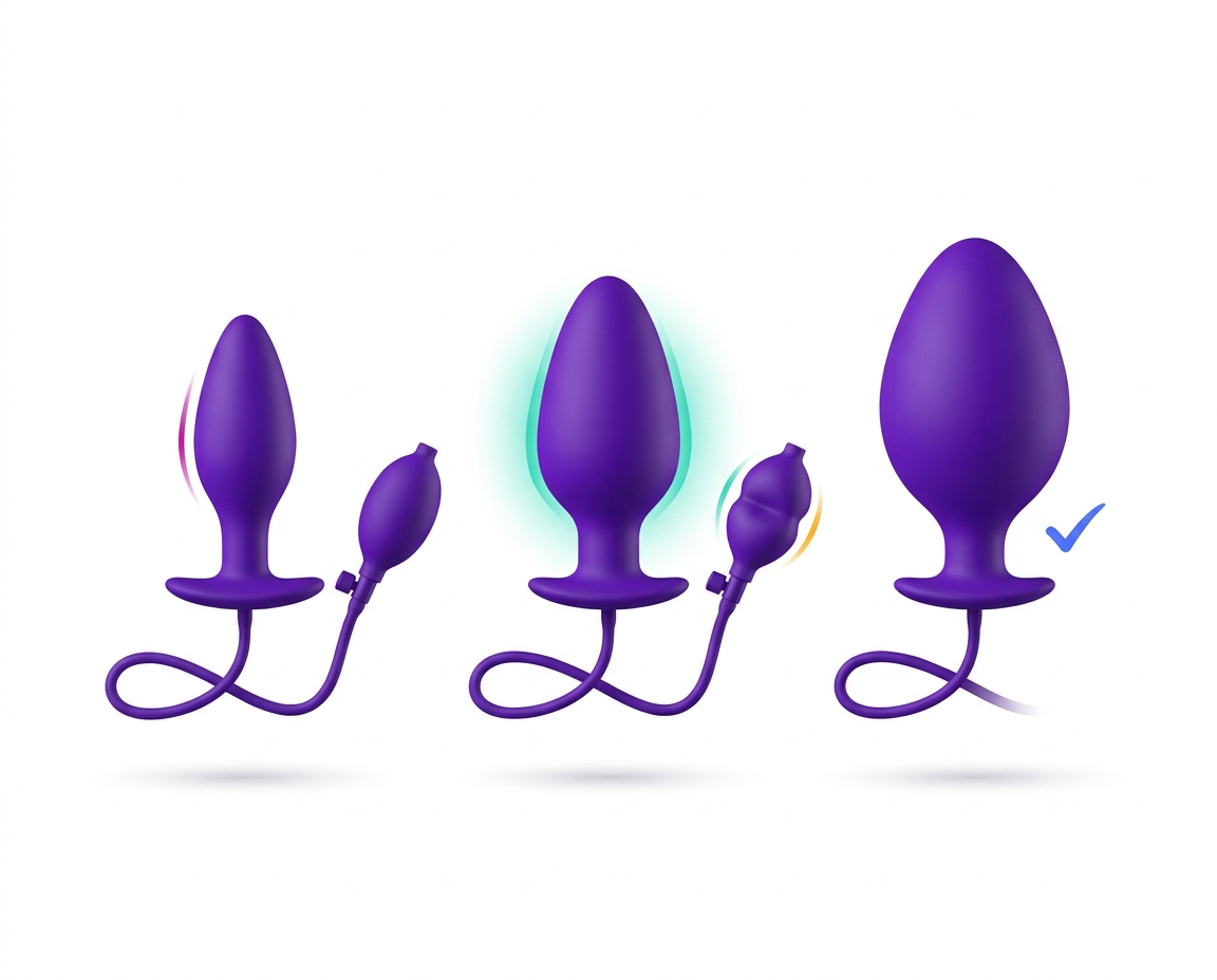 Plugs Anales Inflables: Cuándo Elegirlos, Para Quién Son y Precauciones Clave 1 - Erotiks | Tienda erótica online
