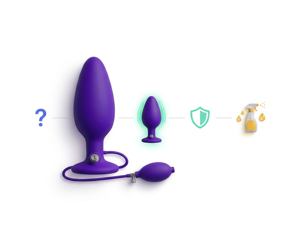 Plugs Anales Inflables: Cuándo Elegirlos, Para Quién Son y Precauciones Clave 6 - Erotiks | Tienda erótica online