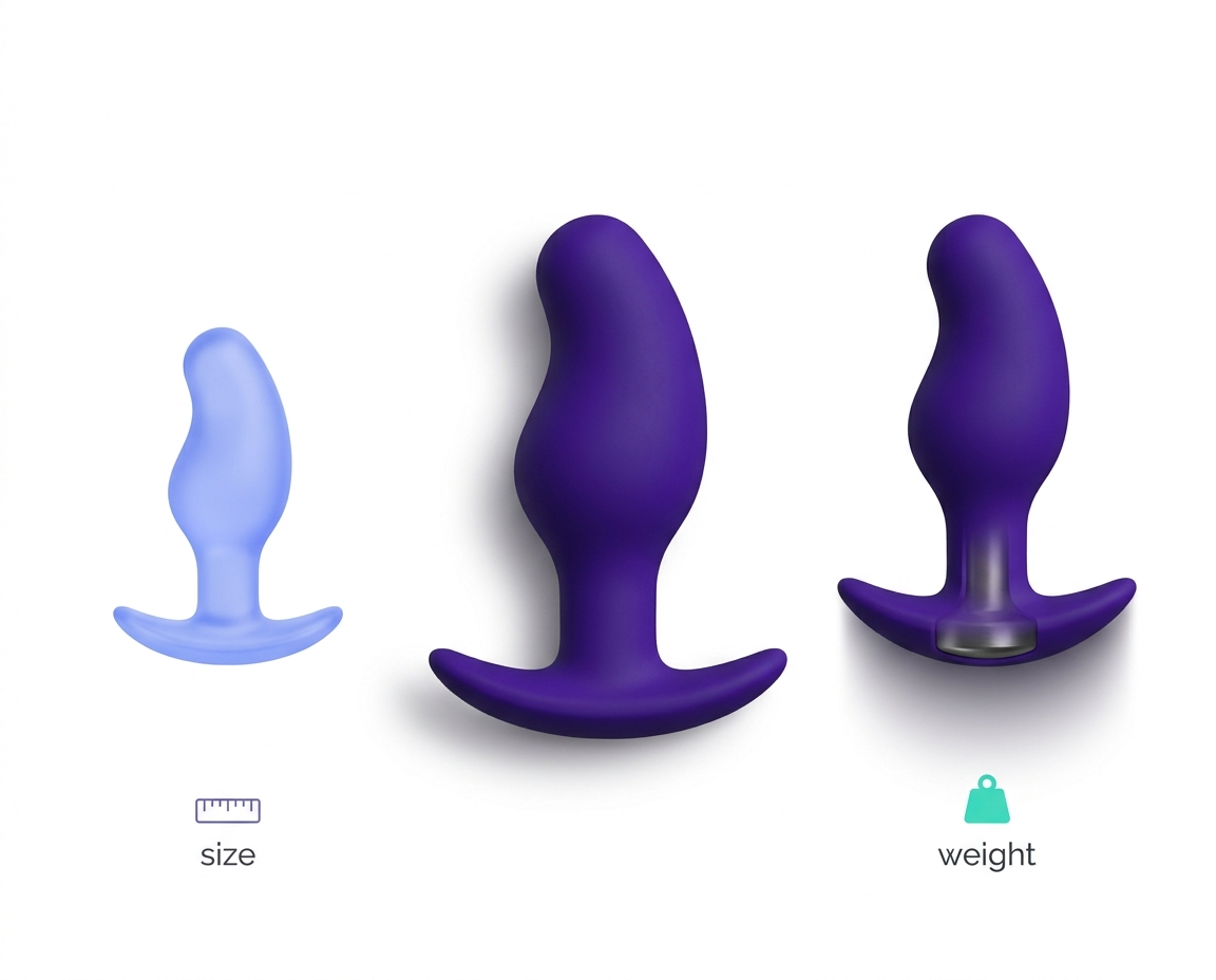 Plugs Anales con Peso: Qué Aportan y Cómo Elegir el Peso Adecuado 1 - Erotiks | Tienda erótica online