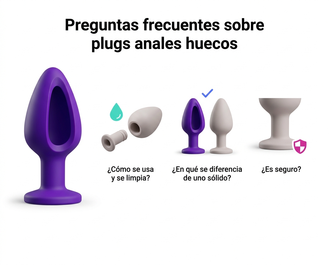 Plugs Anales Huecos: Para Qué Sirven, Ventajas y Cómo Elegir Tamaño 6 - Erotiks | Tienda erótica online