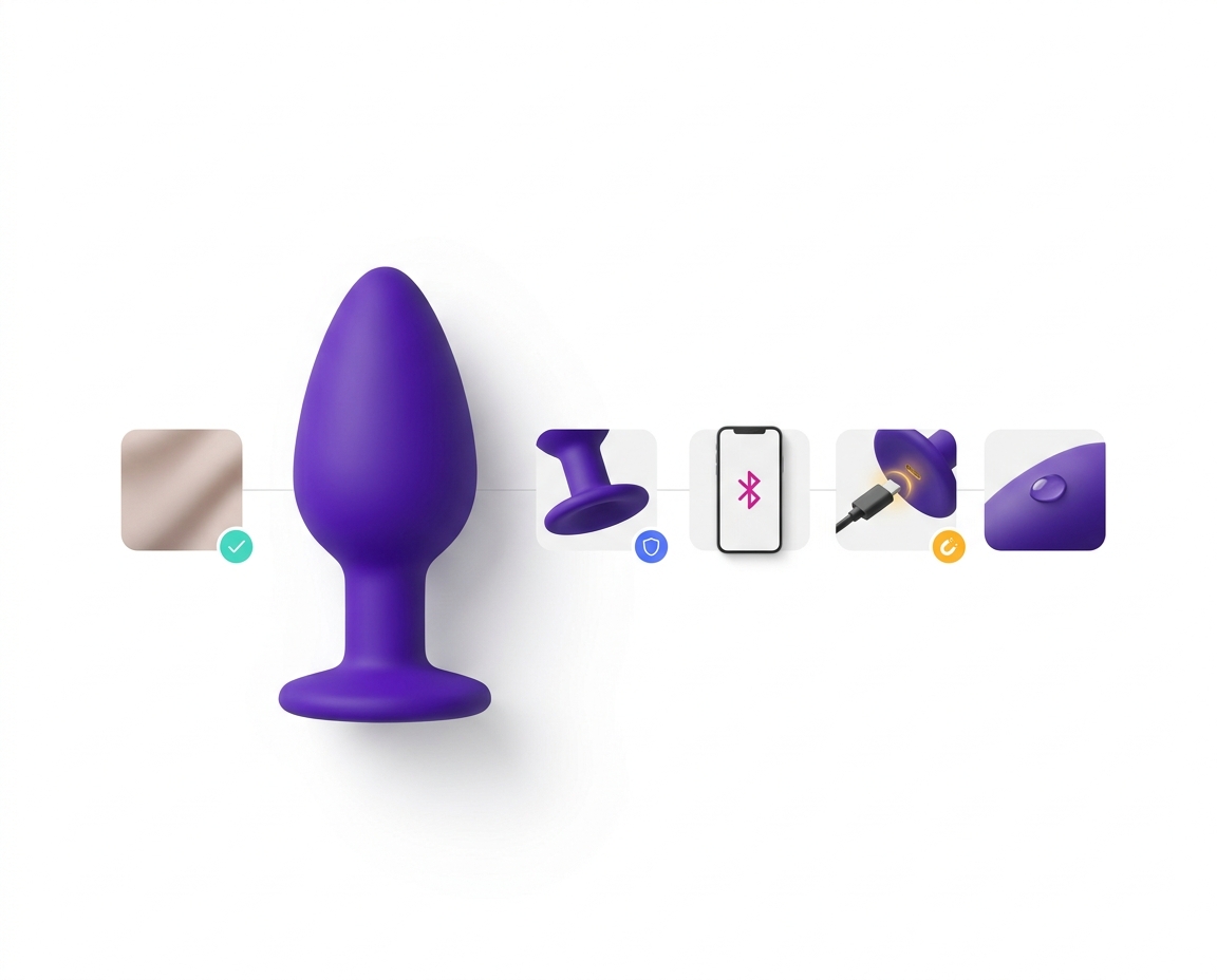 Plugs Anales con App: Qué Son, Ventajas y Qué Mirar Antes de Comprar 4 - Erotiks | Tienda erótica online