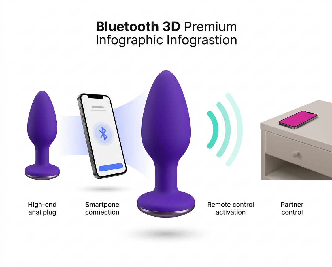 Plugs Anales con App: Qué Son, Ventajas y Qué Mirar Antes de Comprar 5 - Erotiks | Tienda erótica online