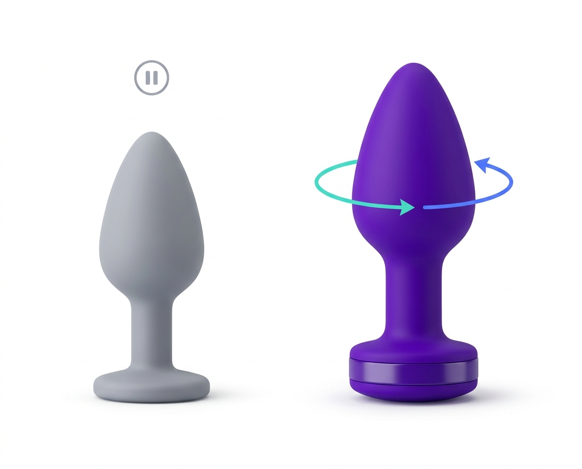 Plugs Anales Rotatorios: Qué Diferencia Aportan (Rotación, Modos) 2 - Erotiks | Tienda erótica online