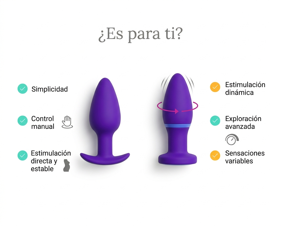 Plugs Anales Rotatorios: Qué Diferencia Aportan (Rotación, Modos) 5 - Erotiks | Tienda erótica online