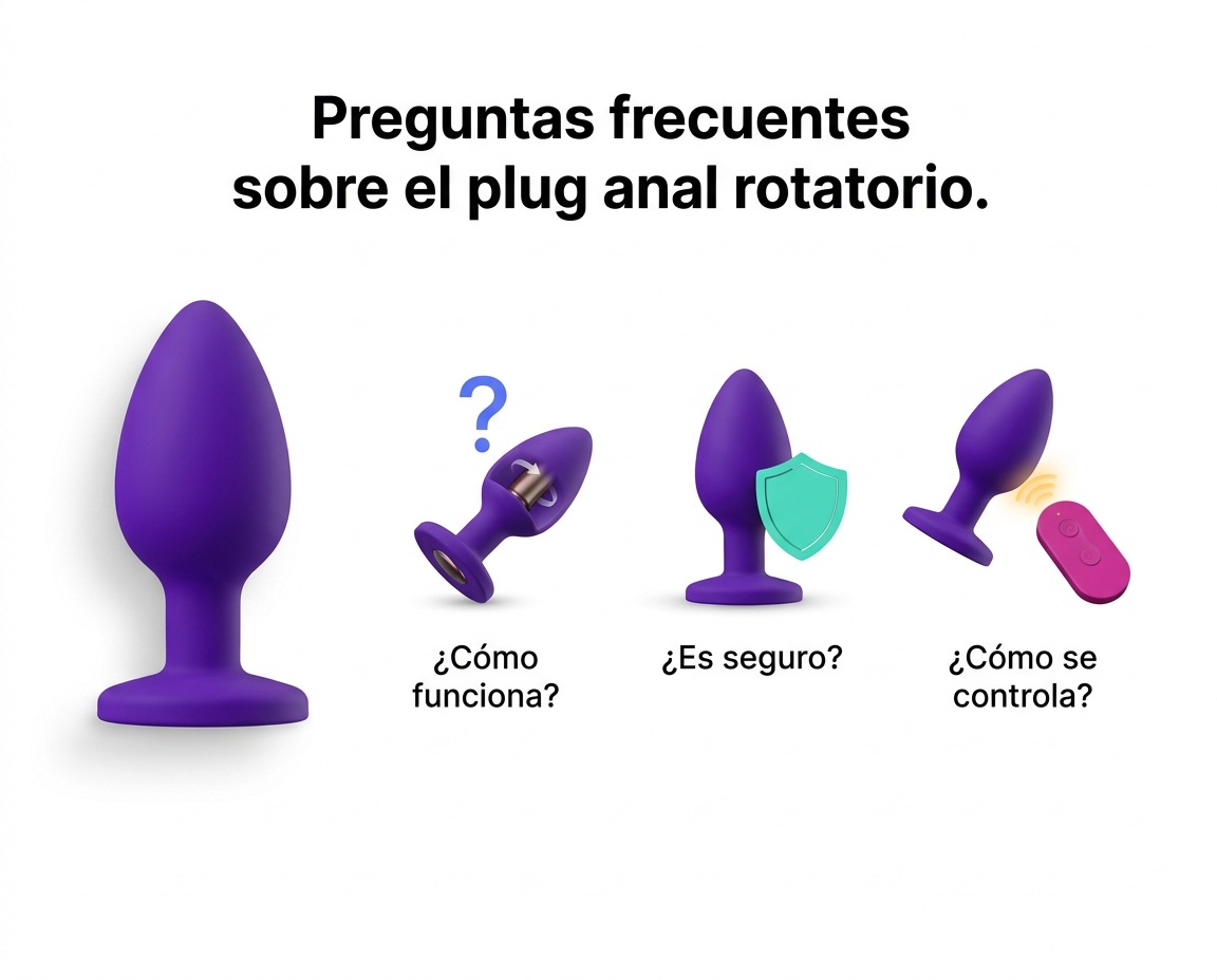 Plugs Anales Rotatorios: Qué Diferencia Aportan (Rotación, Modos) 6 - Erotiks | Tienda erótica online