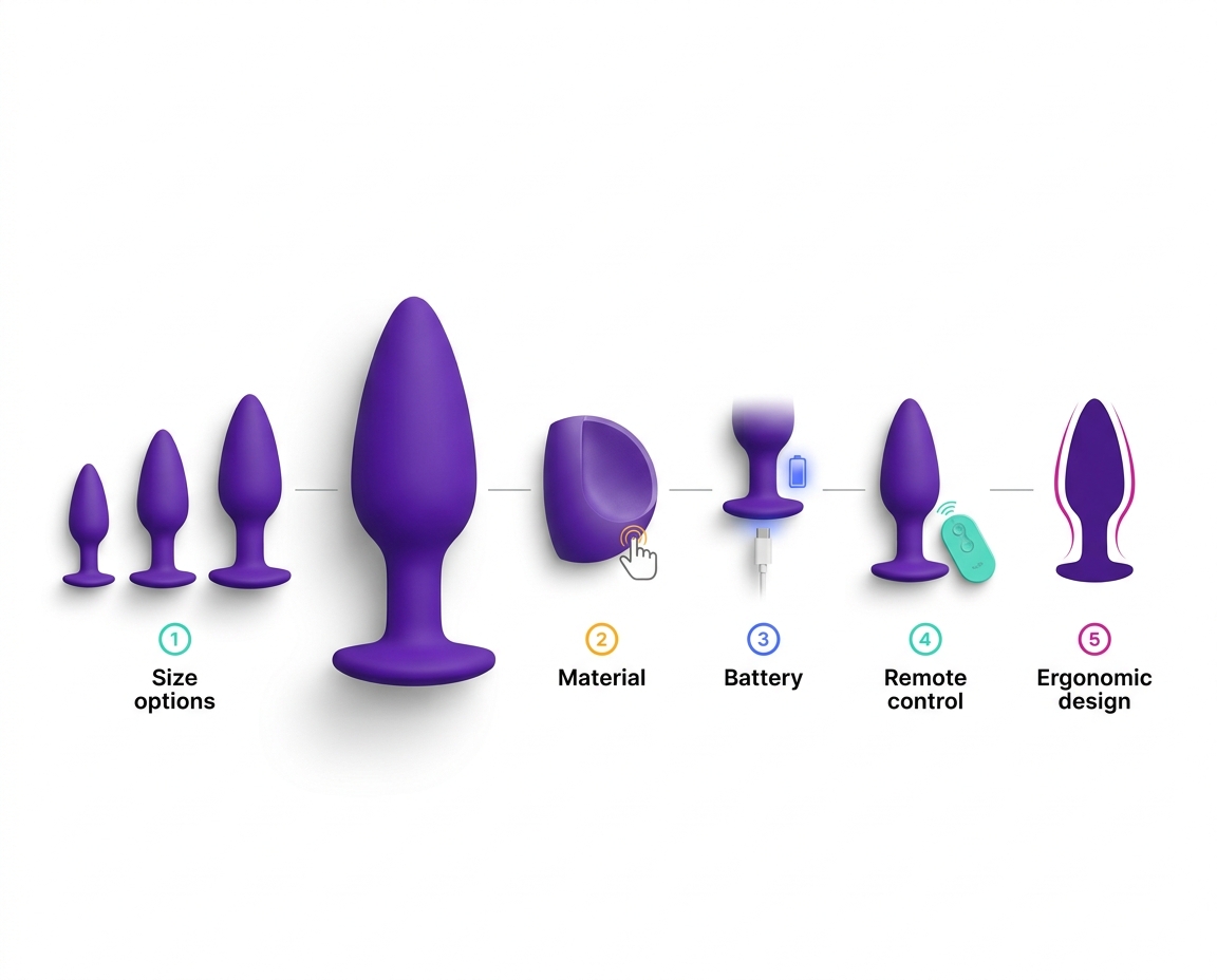 Plugs Anales “Wearables”: Cómo Elegir un Plug Discreto para Llevar Puesto con Comodidad 3 - Erotiks | Tienda erótica online