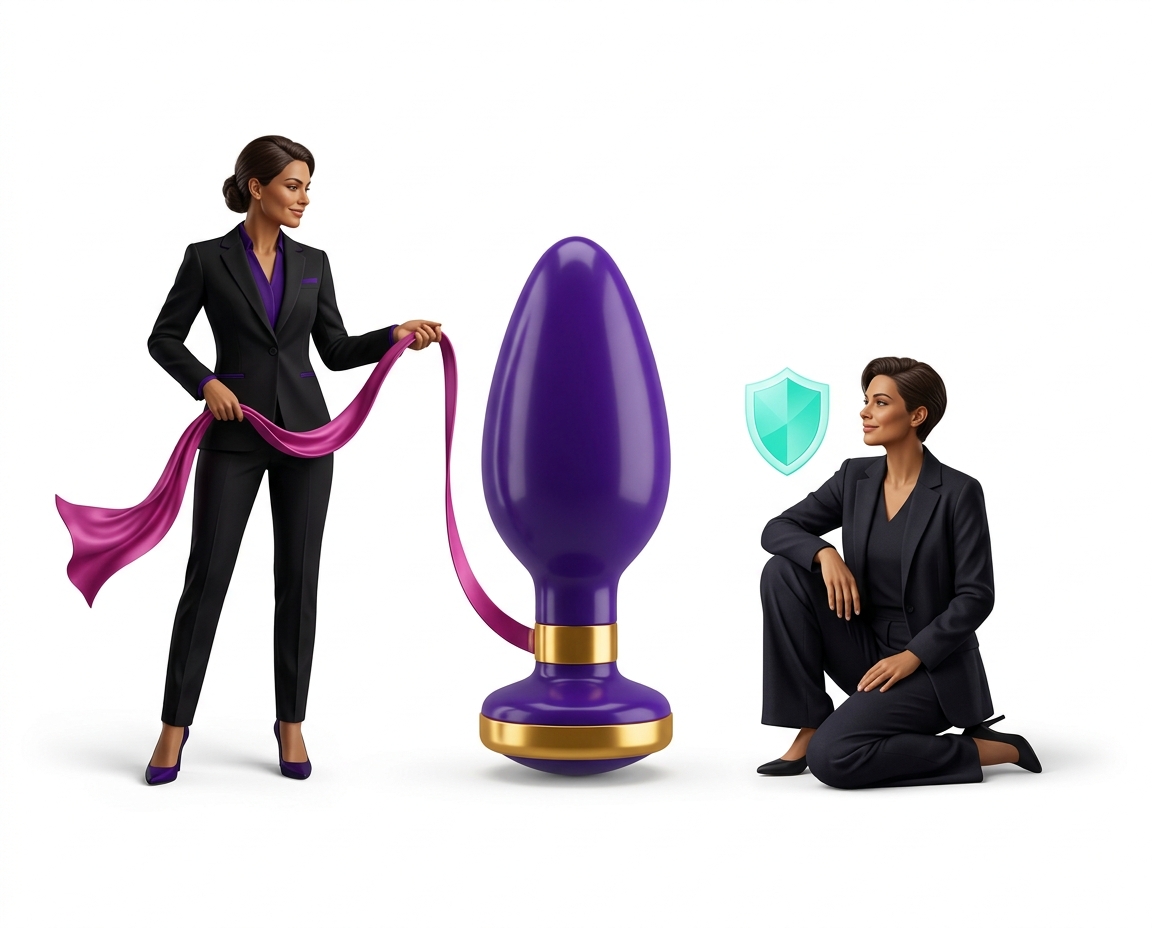 Plugs Anales para BDSM: Ideas de Juego, Consentimiento y Seguridad con Base y Control 1 - Erotiks | Tienda erótica online